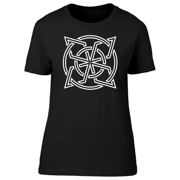 Rhomboid Celtic Art T-Shirt Women -Image by Shutterstock, Female Medium