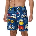 thumbnail image 2 of Haiem Animals Rescue Team Mens Swim Trunks with Compression Liner 2 in 1 Swimming Shorts Stretch Swimwear Quick Dry,Board Shorts-3X-Large, 2 of 9