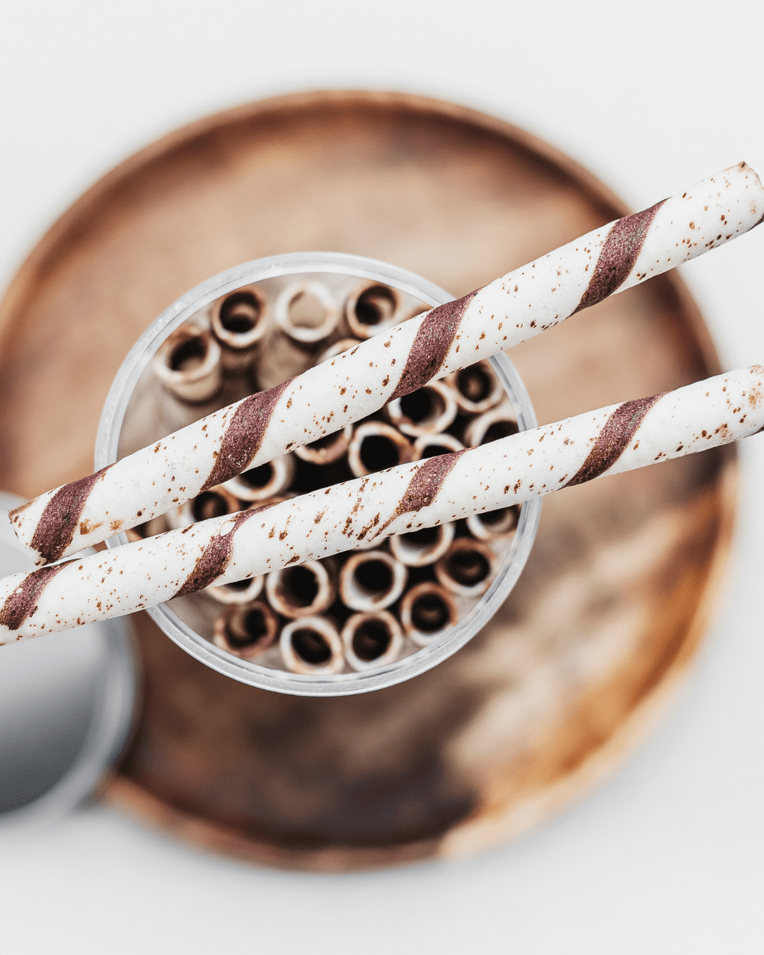 Dolcetto Cream Filled Rolled Wafers Variety 4-Pack | Vanilla, Chocolate, Strawberry & Hazelnut | 3 oz | MerlinsMart Zine