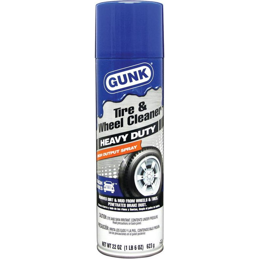Gunk Tough Heavy Duty Truck Tire and Wheel Cleaner, 22 oz, Aerosol