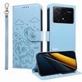 thumbnail image 1 of Funda Cartera GANGXUN con Diseño de Perrito en Relieve para Xiaomi POCO X6 Pro , Protección 360° con Ranuras y Correa Desmontable, 1 of 6