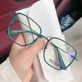 thumbnail image 5 of Fashion Classic Cute Office Anti-blue Light Glasses Spectacles Eyeglasses Square Frame Eyewear Computer Goggles GREEN, 5 of 8