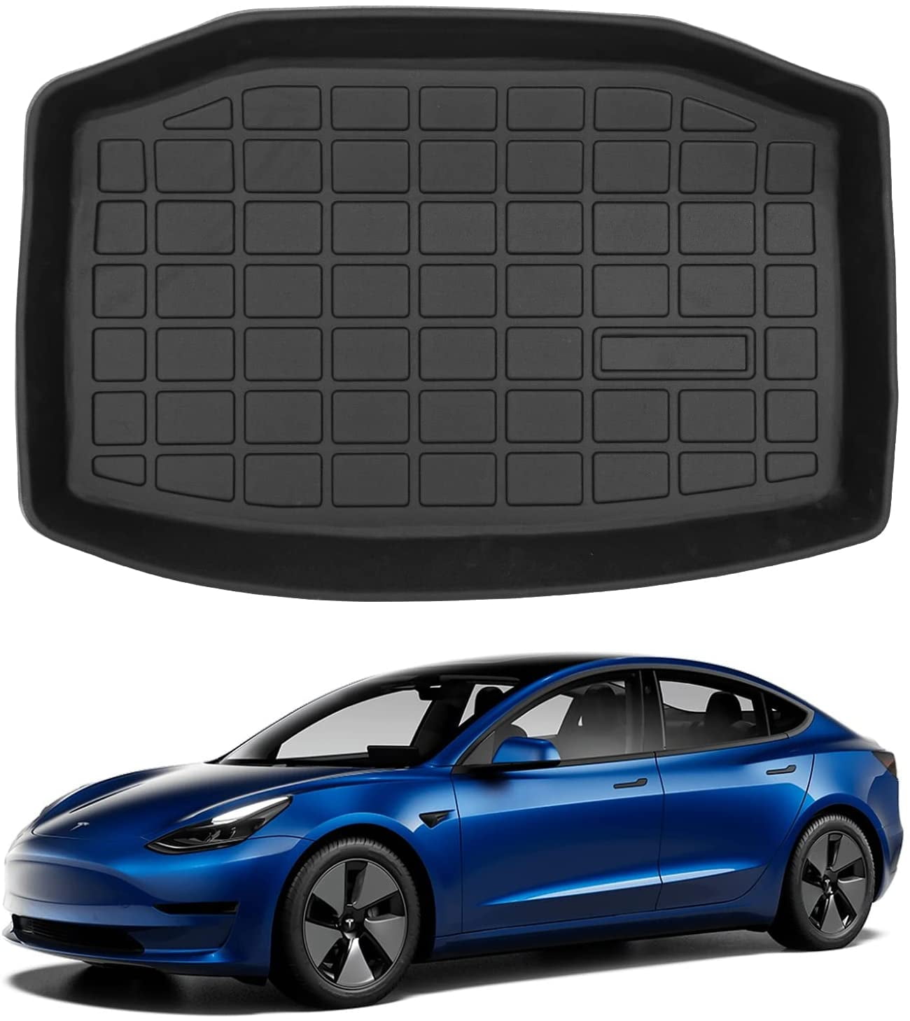 Waterproof Car Cargo Liner Front Trunk Mat Carpet For Tesla Model 3 2017-2019 US