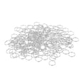 thumbnail image 4 of 400 Uds llaveros para DIY llaveros de Metal anillos llaveros divididos círculos de llaves accesorio de llaves de oficina de coche, 4 of 6