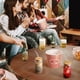thumbnail image 4 of Diseño multiusos en forma de lata, elegante juego de pajitas de vidrio con tapas de bambú, vidrio transparente duradero resistente a la temperatura, regalo ideal para amantes de las bebidas,, 4 of 7
