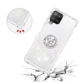 thumbnail image 5 of Funda para Samsung Galaxy A22 4G con Brillo Líquido Flotante, Purpurina, Parachoques y Anillo Giratorio Soporte, 5 of 5