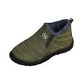thumbnail image 6 of Winter Snow Boots for Older Women Men Seniors Lightweight Cozy Warm Non Slip Fleece Lined Slip on Walking Ankle Booties AG Size 6.5, 6 of 7