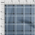 thumbnail image 1 of oneOone Viscose Jersey Fabric Tartan Check Print Sewing Fabric BTY 60 Inch Wide, 1 of 5
