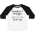 thumbnail image 3 of Inktastic Grandma and Grandpa Love Me Heart Grandchild Boys or Girls Toddler T-Shirt, 3 of 5