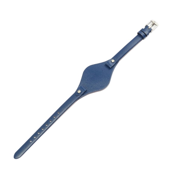 Premium Leather Thin Watch Band Business Travel Outdoor Use Scratch Resistant Quick Release Spring Bars