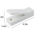 thumbnail image 2 of Hgallory Portable Handheld Electric Vacuum Sealer for Food Storage Bag, Household Vacuum Mini Bag Sealer Packaging Machine, USB Rechargeable, Kitchen Supplies, 4.3"x2"x1.4", 1PC, White, 2 of 6