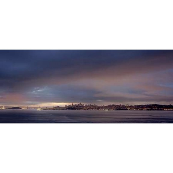 SF Skyline - 101 Canvas Art - Alan Blaustein (10 x 20)