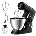 thumbnail image 1 of Costway Batteur sur Socle Électrique 6 Vitesses 4.3Qt 550W Tête Inclinable Bol en Acier Inoxydable Neuf, 1 of 9