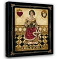 thumbnail image 1 of Gregory Gorham 36x44 Gallery Wrapped Canvas Wall Art Titled - Harlequin Queen, 1 of 4