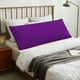 thumbnail image 4 of Balery Purple Funda Protectora para Almohada Corporal de Algodón Hipoalergénico con Cierre(55 x 21 pulgadas), Almohadas No Incluidas, 4 of 7