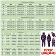 thumbnail image 5 of Baqcunre Family Christmas Pajamas Matching Sets,Men Dad Merry Christmas Sets Blue Prints Hooded Zipper Jumpsuit Family Outfit Lounge Set,Pajamas For Men Christmas Pajamas Blue M, 5 of 8