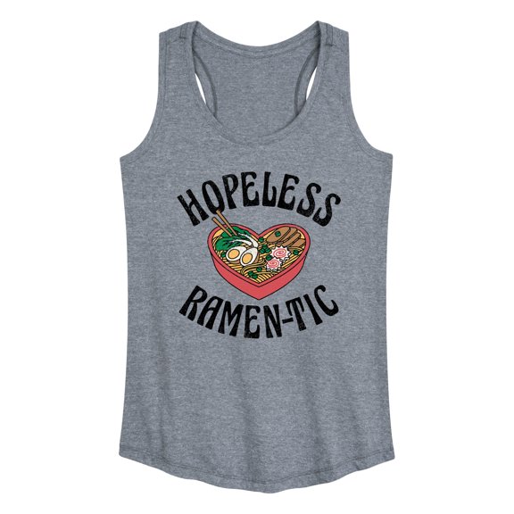 Instant Message - Hopeless Ramentic - Women's Racerback Tank Top
