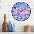 thumbnail image 6 of Dream Garden Wall Clock Modern Decor Acrylic Clock Golden Hands 9.5in, 6 of 12