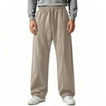 thumbnail image 3 of Mavick Men's Pants Casual Baggy Pants Wide Leg Travel Pants Streetwear Joggers with Pockets, 3 of 6