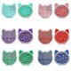 thumbnail image 1 of Creative Cosmetic Brush Cleaning Storage Box Silicone Kitty Makeup Brush Drying Brush Holder Cartoon Beauty Rack Scrubbing Pad, 1 of 5