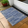 thumbnail image 6 of Addison Rugs Chantille Indoor/Outdoor Transitional Stripes Navy Washable Rectangle Rug, 1'8" x 2'6", 6 of 6