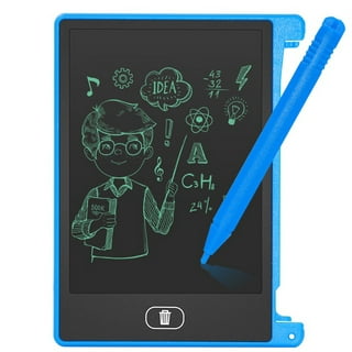 LCD Writing Tablet 8.5 Inch, Luckybay Electronic Writing Drawing Pads  Portable Doodle Board Gifts for Kids Office Memo Home Whiteboard (8.5 Red)  
