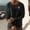 Black, variant on SYMOID Mens Khaki 100% Polyester Long Sleeve Top - Relaxed Fit Crew Neck with Palm Tree Graphic, Soft Quick-Drying for Casual Outings & Beach Vacations,Size 3XL