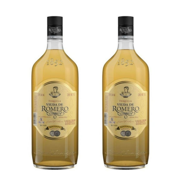 Pack de 2 Tequila Viuda De Romero Reposado 1 L