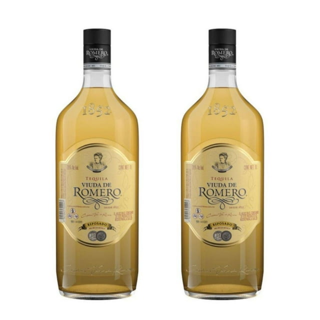 Pack de 2 Tequila Viuda De Romero Reposado 1 L