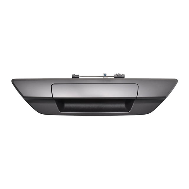 Manija Tapa Batea Hilux 2016 A 2019 Toyota HUSHAN Color Negro Plástico Sin hoyo para cámara Liso para pintar Versión SRV