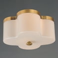 thumbnail image 2 of Maxim 12240 Clover 2 Light 13" Wide Flush Mount Ceiling Fixture - Bronze, 2 of 7