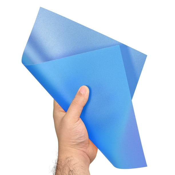 De film de PVC transparent avec teinte bleue Fabricants et