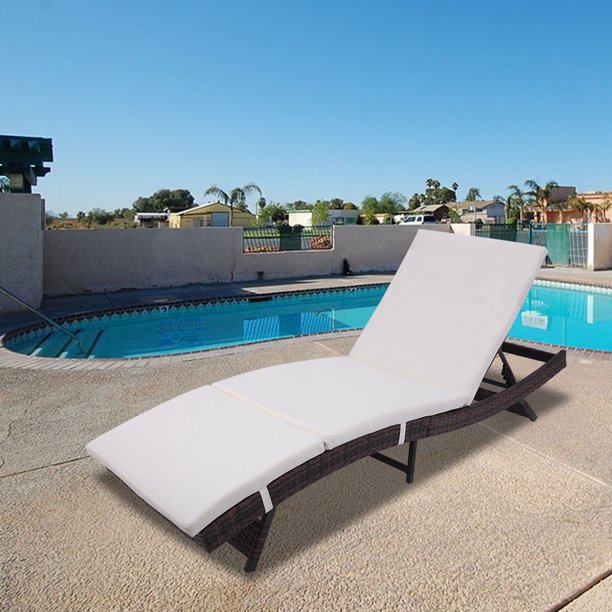 Chaise Lounge Outdoor, Patio Chaise, Pool Lounge Chairs for Outside