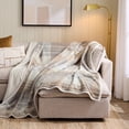 thumbnail image 2 of Better Homes & Gardens Chenille Bed Blanket, Ivory, Queen Size, 90 x 96 in, 2 of 6