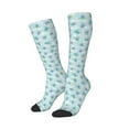 thumbnail image 2 of Haiem Sea Turtle Socks, Funny Novelty Crazy Design Cotton Socks Sports Socks Knee High Socks For Men, Women,1Pairs - Gift For Working Friends, 2 of 9