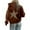 A28 Brown, variant on FASHOFT Womens Cheetah Leopard Star Hoodies Graphic Print Y2k Oversized Hooded Sweatshirt Pullover Tops Blue L