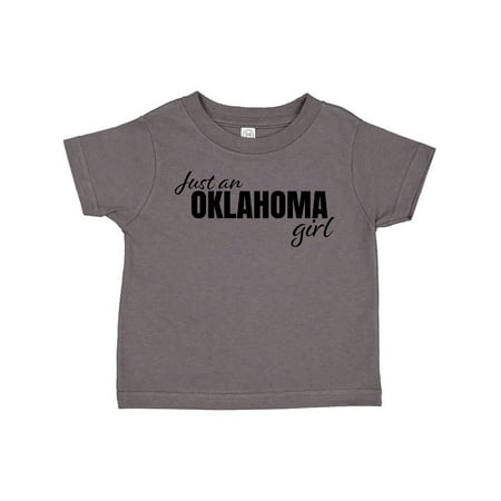 

Inktastic Just an Oklahoma Girl Born and Raised Gift Toddler Toddler Girl T-Shirt