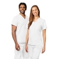 thumbnail image 2 of Adar Universal Unisex Scrubs - V Neck Tunic Scrub Top, 2 of 7