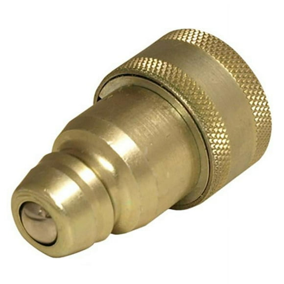 Apache 39041600 ISO Male Tip To A JD Cone Style Body- Hydraulic Adapter