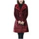 thumbnail image 2 of Abrigos y chaquetas casuales con capucha de manga larga para mujer, abrigos de moda con parte delantera abierta y manga larga, blusa lisa, abrigo con botones, blusa para mujer, 2 of 5