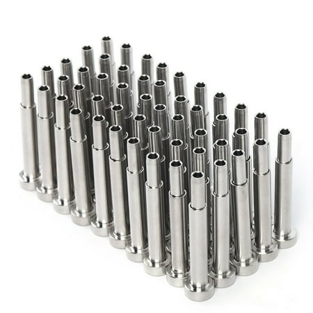 

3/16 Cable Railing 50Pcs T316 Stainless Steel Invisible Receiver Swage Stud End Fitting Great for Vertical Cable Runs Outdoor or Indoor (Silver)