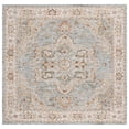 thumbnail image 2 of Safavieh Hamilton Olivia Oriental Polyester Area Rug, Blue/Gray, 6'7" x 6'7" Square, 2 of 6