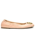 thumbnail image 2 of Coach Women's Bailey Smooth Leather Ballet Flats (Beechwood), US 7.5, 2 of 2