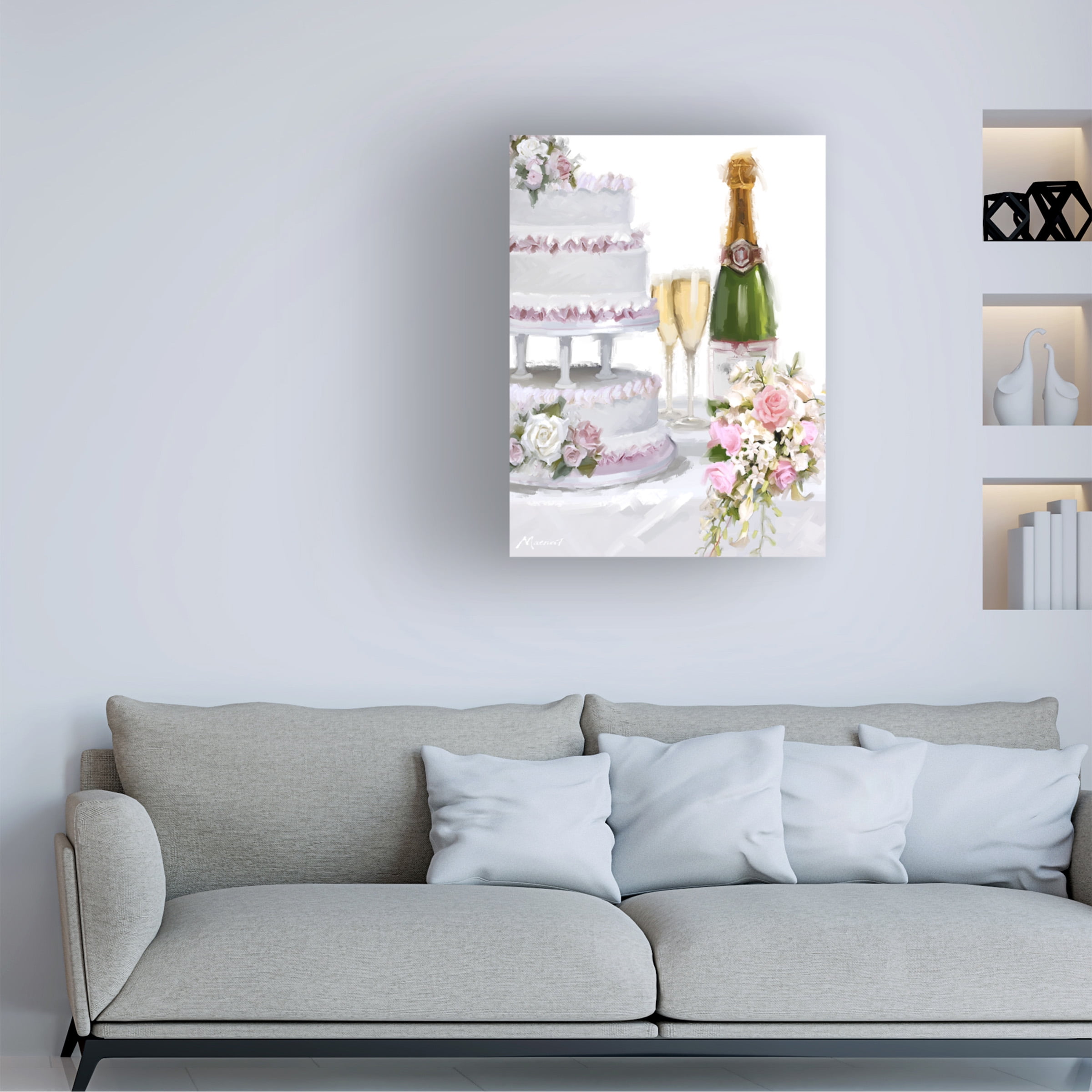 The Macneil Studio 'Wedding Cake' Canvas Art