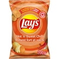 thumbnail image 1 of Lay's Hot 'n' Sweet Chilli Ridged flavoured Potato Chips, 1 of 7