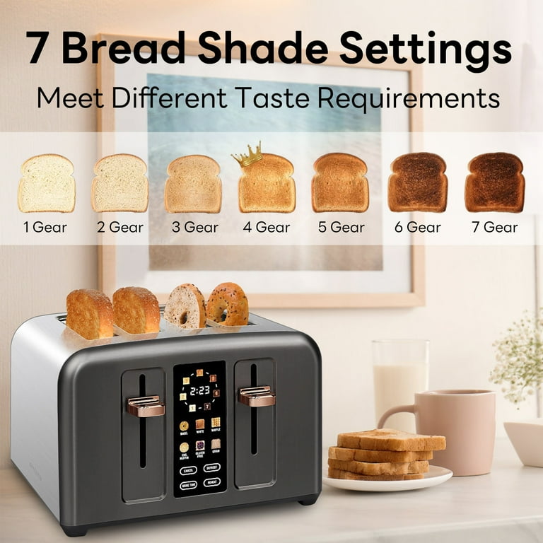 Oster 4-slice Toaster Manual Oster Digital Touchscreen Toaster