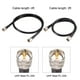 thumbnail image 2 of Cable Coaxial RG213 de Baja Pérdida Unique Bargains UHF Macho PL-259 2 Pies 4 Pies 50 Ohm, 2 of 5