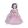 thumbnail image 4 of Muñeca BJD Perfecl 1/6 12 pulgadas 23 articulaciones Vestido rosa, 4 of 8