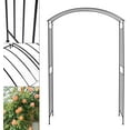 thumbnail image 1 of Miumaeov Wedding Arch Metal Garden Arbor Arch Wedding Decorations Arch Frame Outdoor & Indoor Garden Arch Arbor Black for Climbing Plant Wedding Party (90.55inch), 1 of 9
