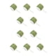 thumbnail image 1 of Wosthever Cadena a granel de cuentas de esmalte de colores para la fabricación de joyas cadena de cuentas Simple de acero inoxidable resistente Oro+Verde 10Conjunto, 1 of 6